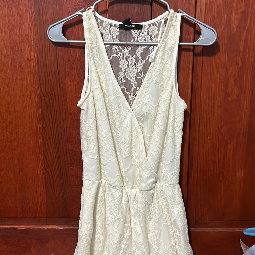 Cream color romper